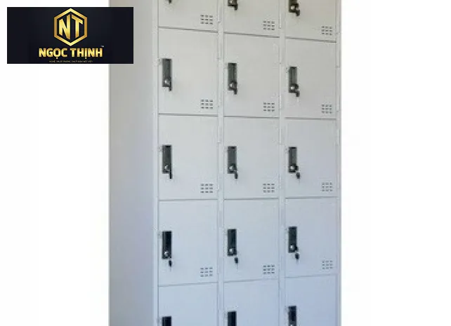 Tủ locker hòa phát 15 ngăn-Tủ đựng đồ nhân viên 15 ngăn-Nội thất Ngọc Thịnh